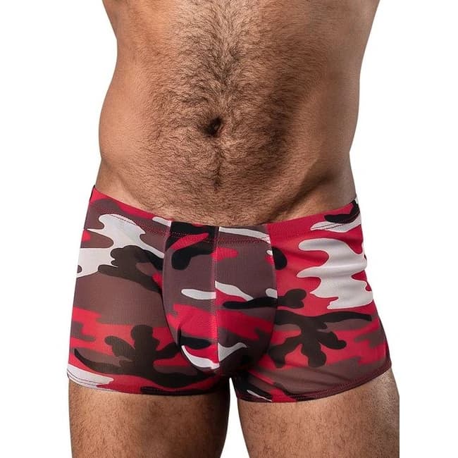 Cumouflage Mini Short Red Xl - Image 1