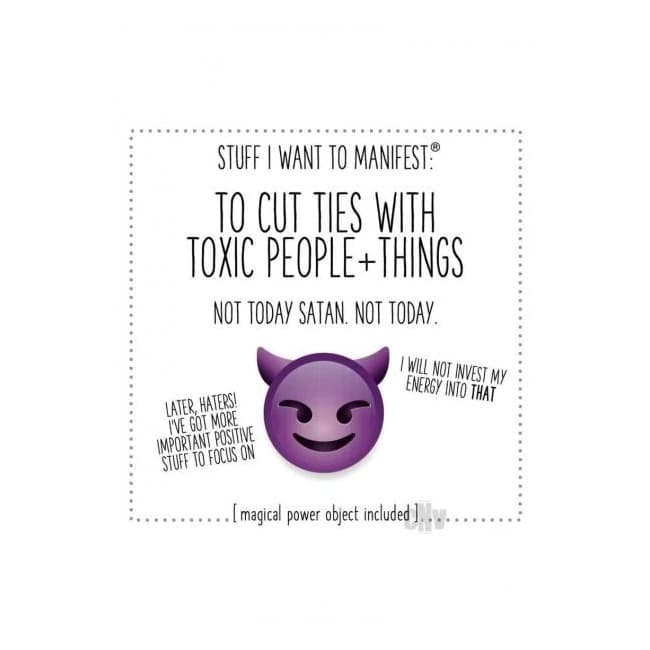 Cut Ties with Toxic People Things - Image 1