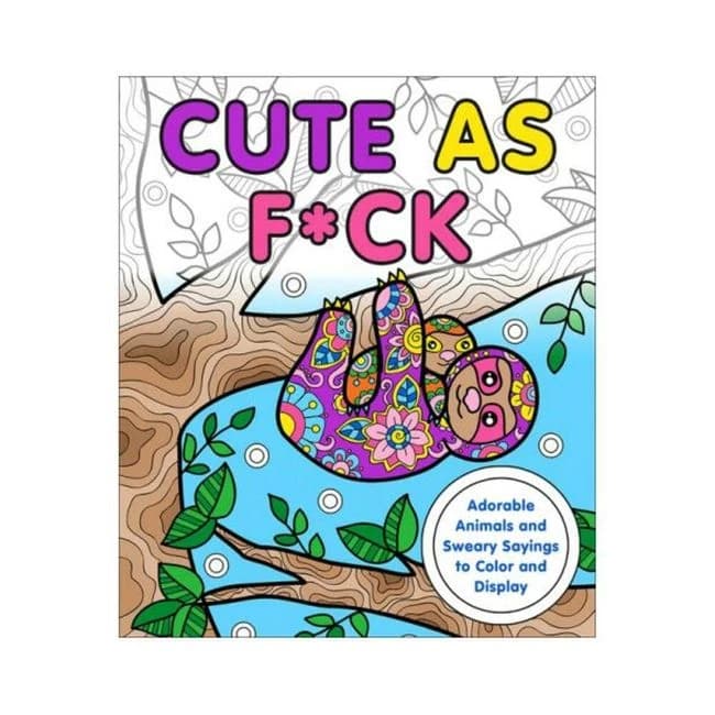 Cute as F*ck Coloring Book - Image 1
