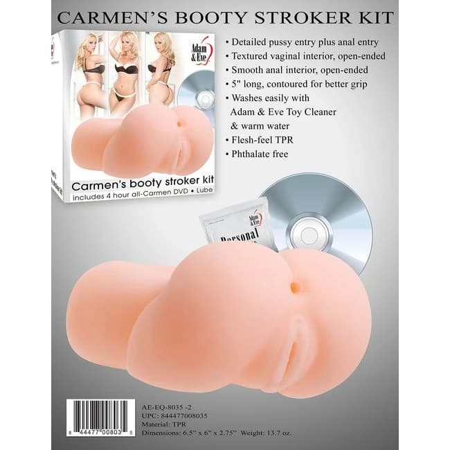 (d) Adam & Eve Carmens Booty Stroker Kit - Image 9