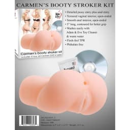 (d) Adam & Eve Carmens Booty Stroker Kit - Image 9
