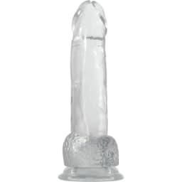 Adam & Eve Crystal Clear 8 Dildo, image 2