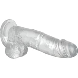 Adam & Eve Crystal Clear 8 Dildo, image 5