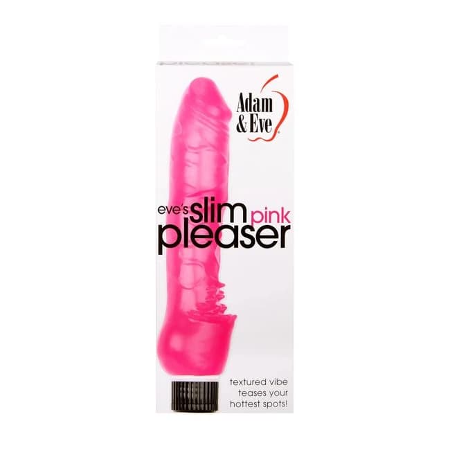 (d) Adam & Eve Slim Pink Pleas - Image 1