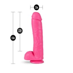 Big as Fuk 11in Cock Pink, image 2