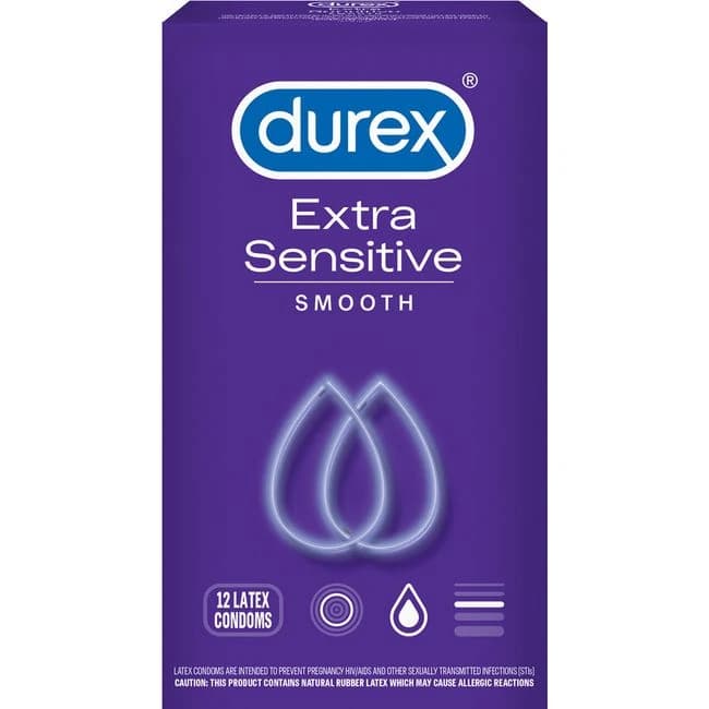 (d) Durex Extra Sensitive Smoo 12ct - Image 1