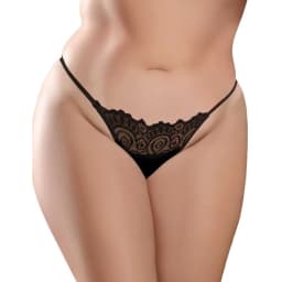 (d) Hookup Panties Lace Peek-a Xl-xxl - Image 2