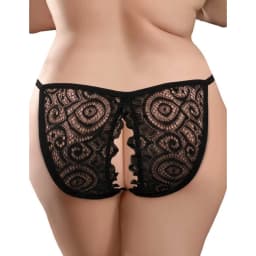 (d) Hookup Panties Lace Peek-a Xl-xxl - Image 3