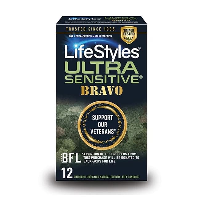 (d) Lifestyles Ultra Sensitive Bravo 12pk - Image 1