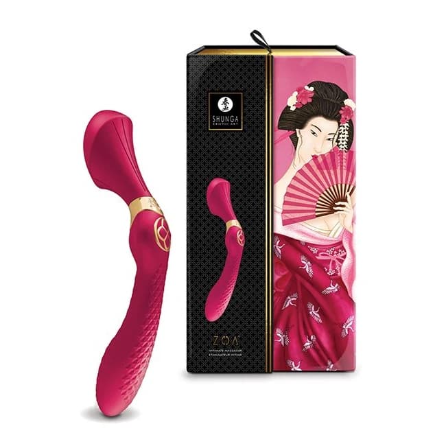 (d) Shunga Zoa Intimate Massag Raspberry - Image 2