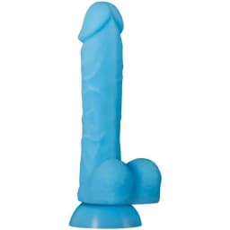 Touch & Glow Blue Dildo, image 3