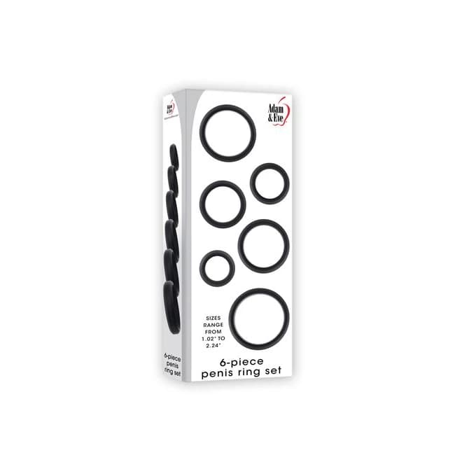 (d)adam & Eve 6pc C-ring Set - Image 1