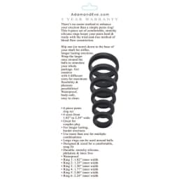Adam & Eve 6pc C-Ring Set, image 2