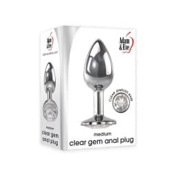 Adam & Eve Clear Gem Anal, image 1