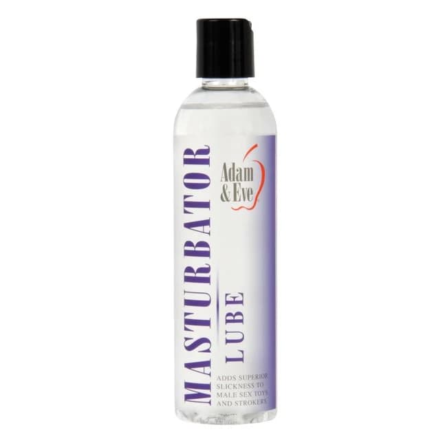 (d)adam & Eve Masturbator Lube 8 Oz - Image 1
