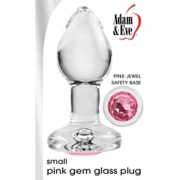 Adam & Eve Pink Gem Glass P Small, image 1
