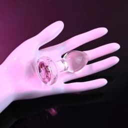 Adam & Eve Pink Gem Glass P Small, image 5