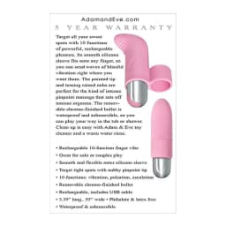 Adam & Eve Rechargeable Fin Vibe, image 2