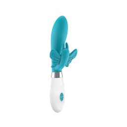 Alexios Butterfly & G-Spot Vibrator Turquoise, image 1