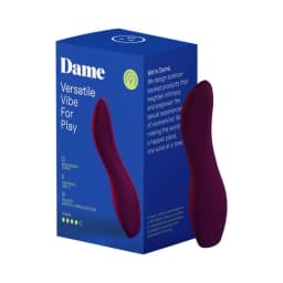 Dame Dip 2.0 Classic Vibrator Plum, image 1