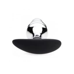 Dark Hive Metal, Silicone Ribbed Anal Plug, image 2