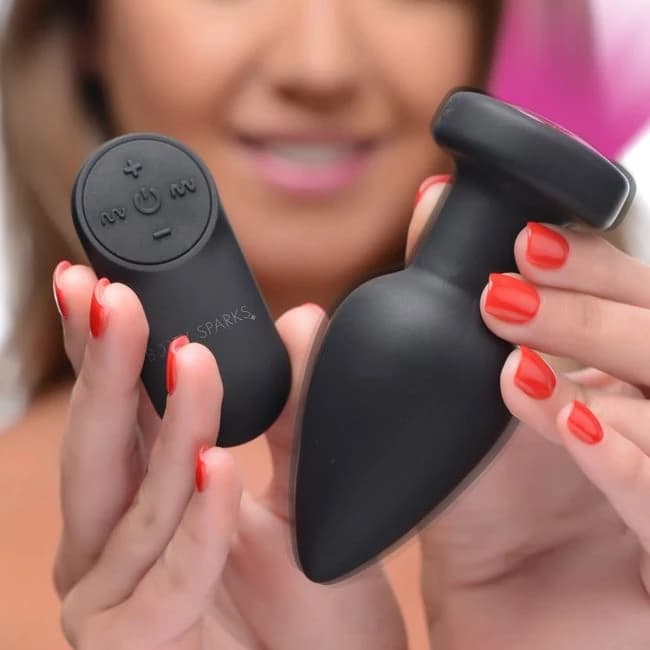 (d)booty Sparks Silicone Led P Vibrating Large - Image 1