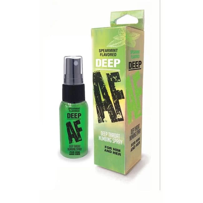 DEEP AF DEEP THROAT NUMBING SPRAY SPEARMINT  - Image 1