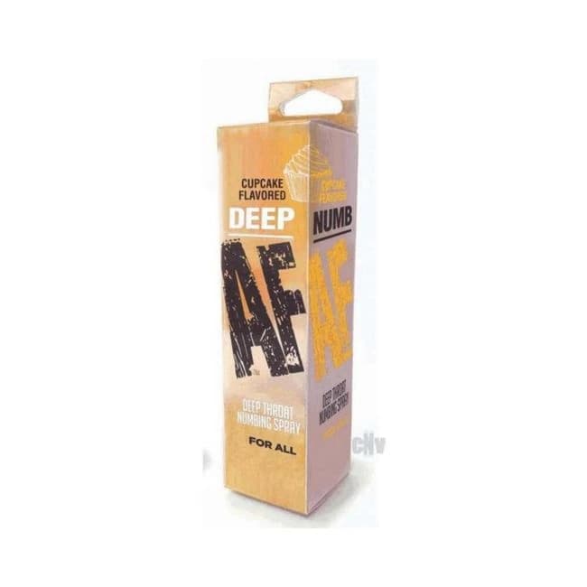 Deep Af Deep Throat Spray Cupcake 1 Oz. - Image 1