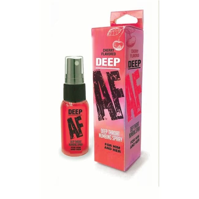 DEEP AF NUMBING THROAT SPRAY CHERRY  - Image 1