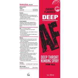 DEEP AF NUMBING THROAT SPRAY CHERRY  - Image 2