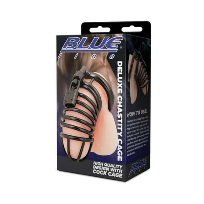 Deluxe Chastity Cage Black - Image 1
