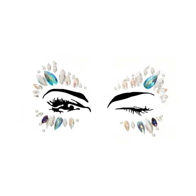 Desna Adhesive Face Jewels Sticker (6pk) - Image 1