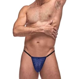 Diamond Mesh Posing Strap O/s - Image 1