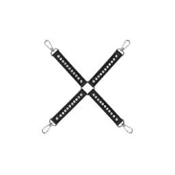 Diamond Studded Hogtie Black, image 1