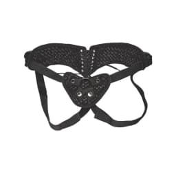 Diamond Velvet Strap on Corset, image 2
