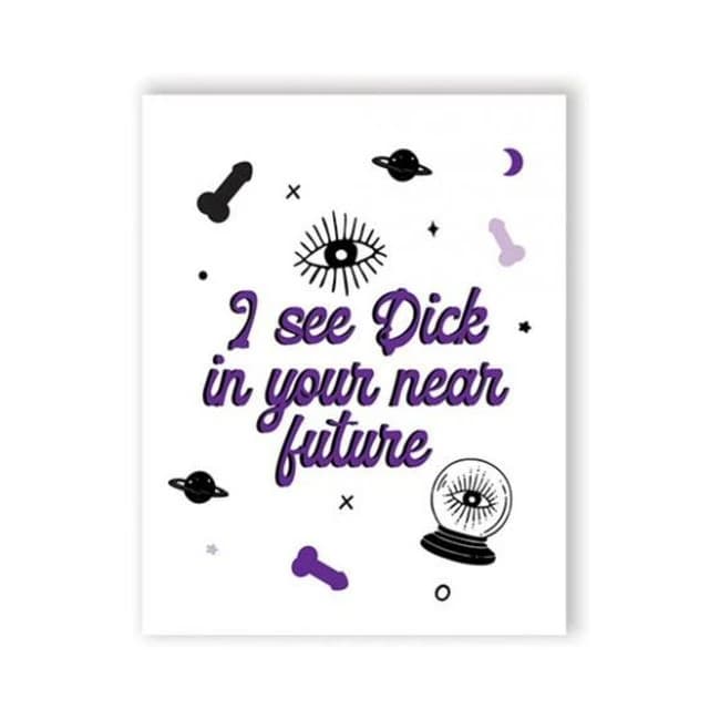 Dick in Your Future Greeting Card - Image 1