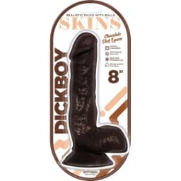 Dickboy Skins Chocolate Lovers Dildo, image 2