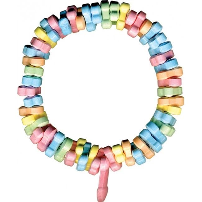 Dicky Charms Penis Shaped Candy Necklace - Image 1