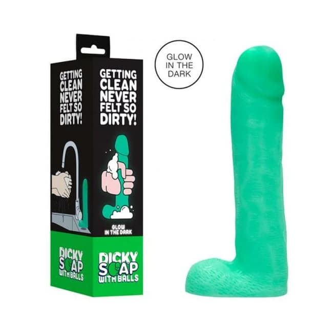 Dicky Soap with Balls - Glow in the Dark - Image 1