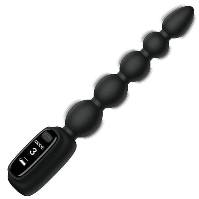 Digital Silicone Anal Beads - Image 1