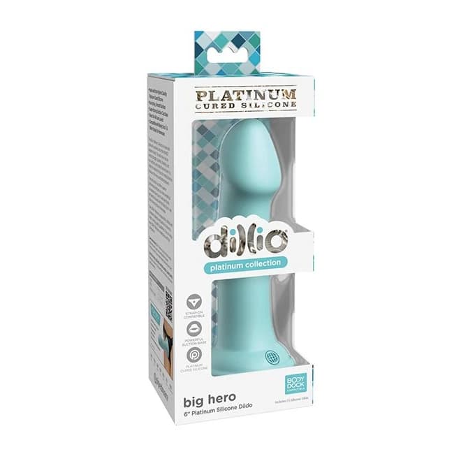 Dillio Platinum 6in Big Hero Teal - Image 1