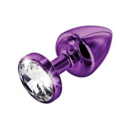 Diogol Anni Round 35mm Purple Butt Plug, image 1