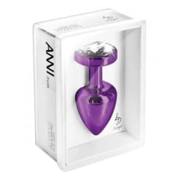 Diogol Anni Round 35mm Purple Butt Plug, image 2