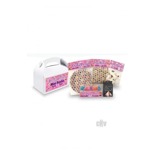Dirty Boobie Party Pack for 8 - Image 1