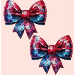 Disco Ball Bow Pasties, image 3