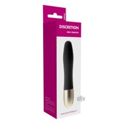 Discretion Black Mini Vibrator Minx, image 3