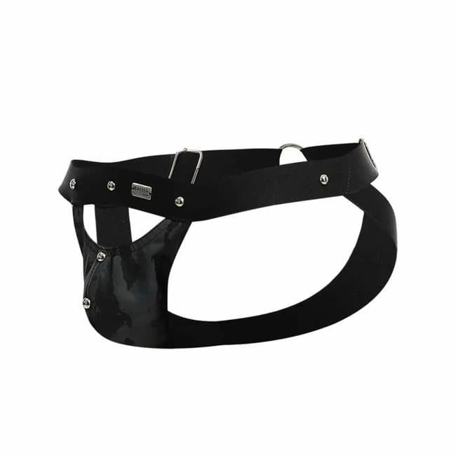 Dngeon Peekaboo Jockstrap Midnight One Size - Image 1