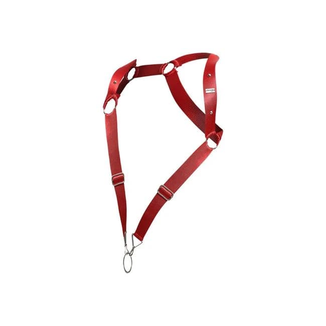 Dngeon Straight Back Harness Cherry One Size - Image 1