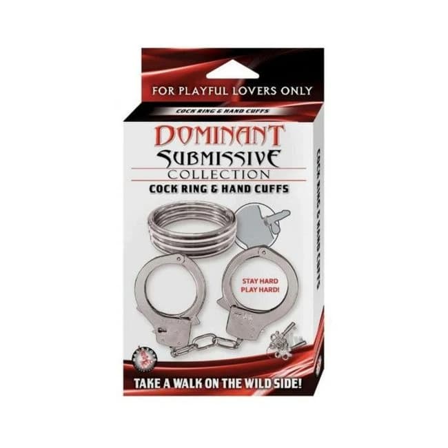 Dominant Submissive Coll Cockring Cuffs - Image 1