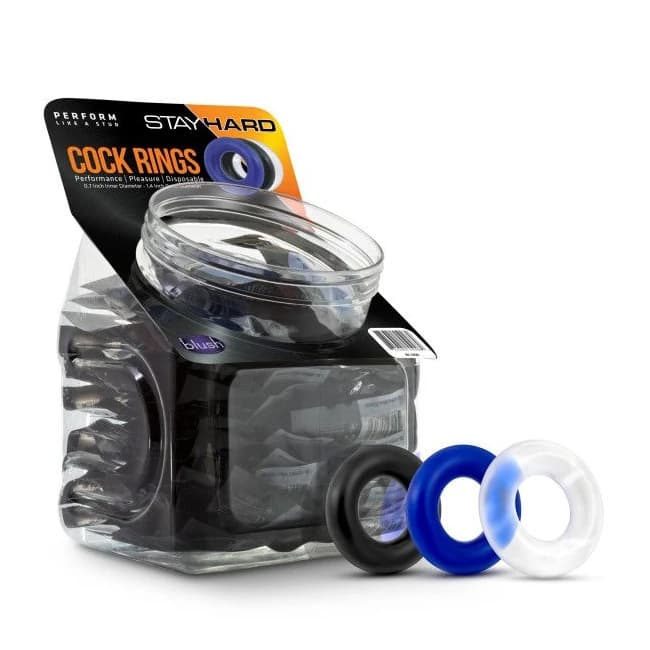 Donut Cockrings 50 Pc Display - Image 1